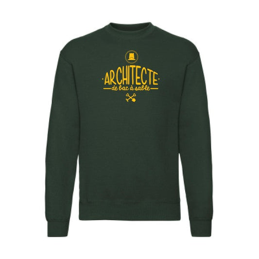 sweatshirt homme-Architecte de bac à sable jaune Or T-shirt-original.com