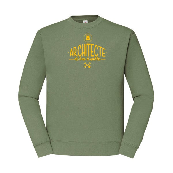 sweatshirt homme-Architecte de bac à sable jaune Or T-shirt-original.com