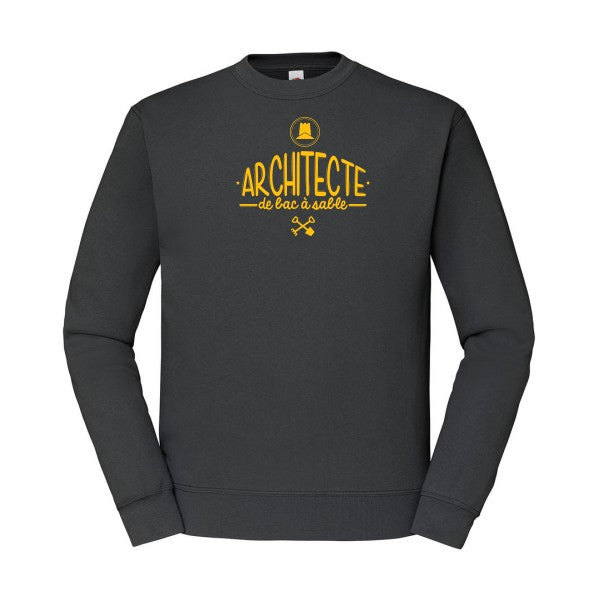 sweatshirt homme-Architecte de bac à sable jaune Or T-shirt-original.com