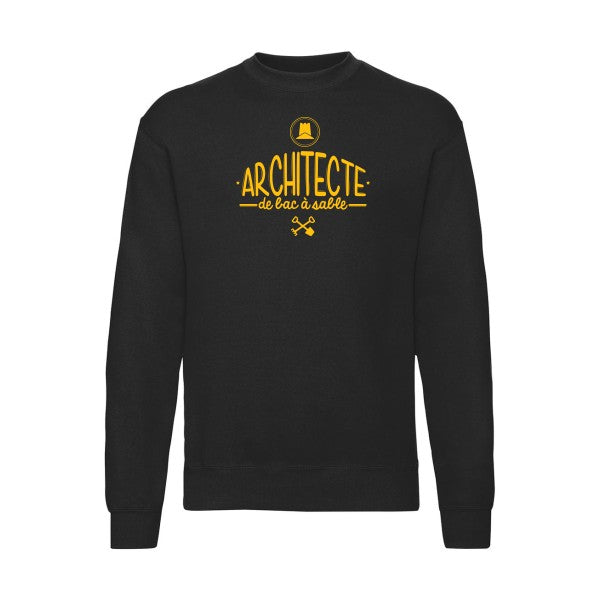 sweatshirt homme-Architecte de bac à sable jaune Or T-shirt-original.com