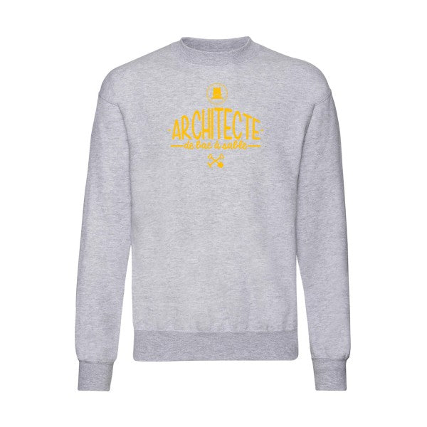 sweatshirt homme-Architecte de bac à sable jaune Or T-shirt-original.com