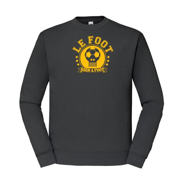 sweatshirt homme-Footaise jaune Or T-shirt-original.com