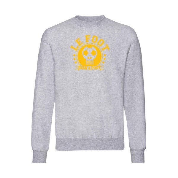 sweatshirt homme-Footaise jaune Or T-shirt-original.com