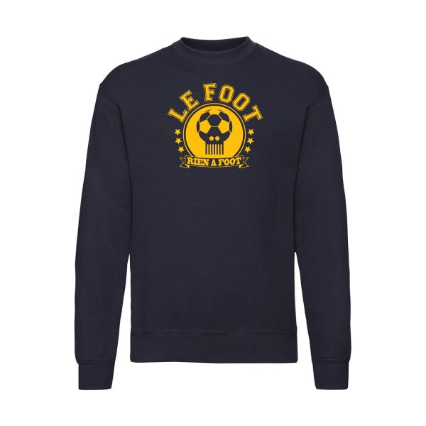 sweatshirt homme-Footaise jaune Or T-shirt-original.com