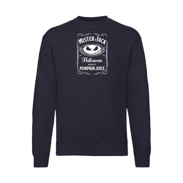 sweatshirt homme-MisterJack Blanc T-shirt-original.com