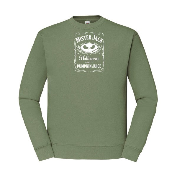 sweatshirt homme-MisterJack Blanc T-shirt-original.com