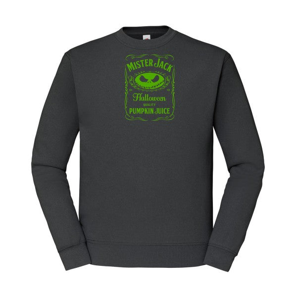 sweatshirt homme-MisterJack Vert pomme T-shirt-original.com