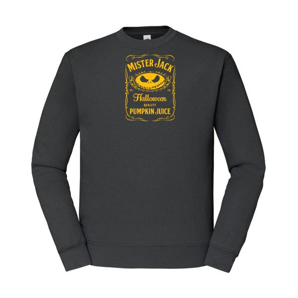 sweatshirt homme-MisterJack jaune Or T-shirt-original.com