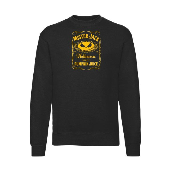 sweatshirt homme-MisterJack jaune Or T-shirt-original.com