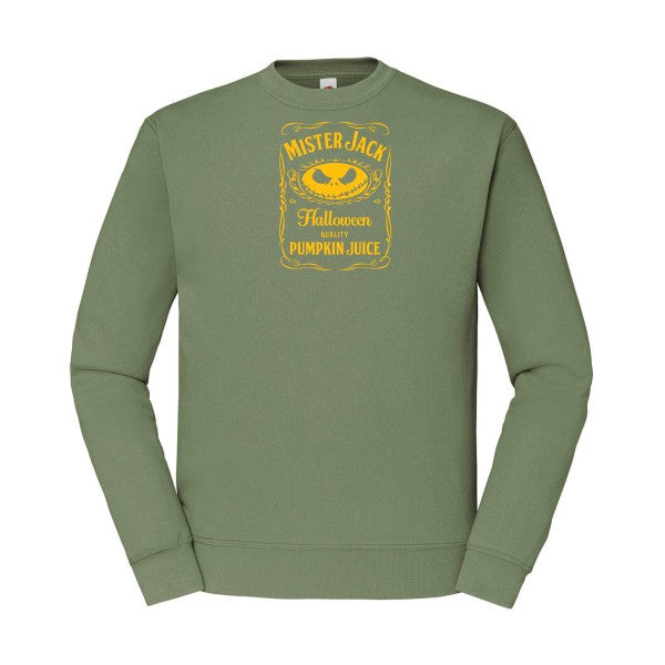 sweatshirt homme-MisterJack jaune Or T-shirt-original.com