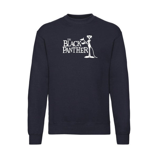 sweatshirt homme-The black panther Blanc T-shirt-original.com