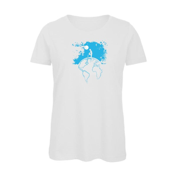 terre -T shirt ecolo - Femme bio T-shirt-original.com