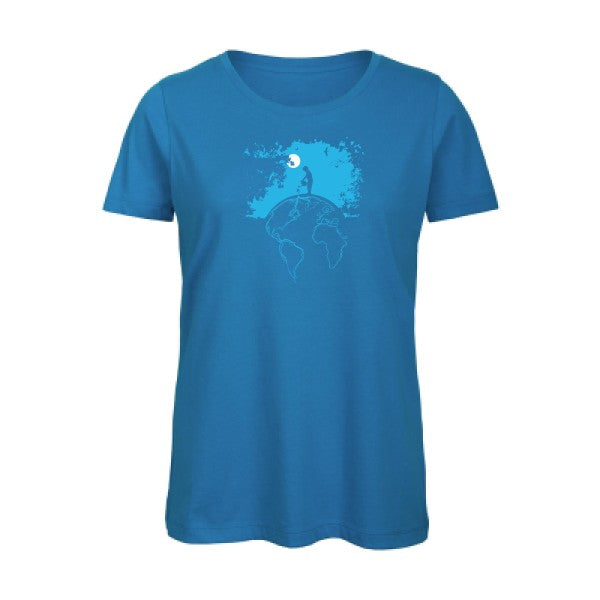 terre -T shirt ecolo - Femme bio T-shirt-original.com