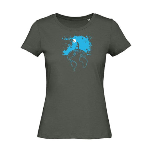 terre -T shirt ecolo - Femme bio T-shirt-original.com